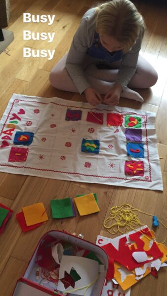 Buttonbag Advent Calendar Craft Kit